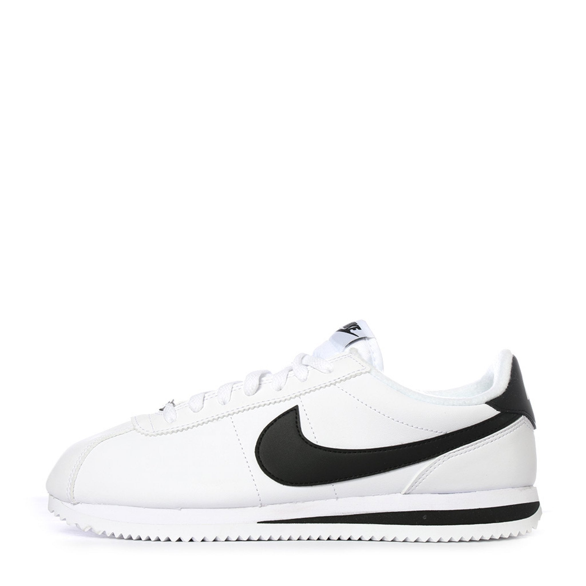 NIKE CORTEZ BLANCO NEGRO DE PIEL - Calzado de mujer y hombre