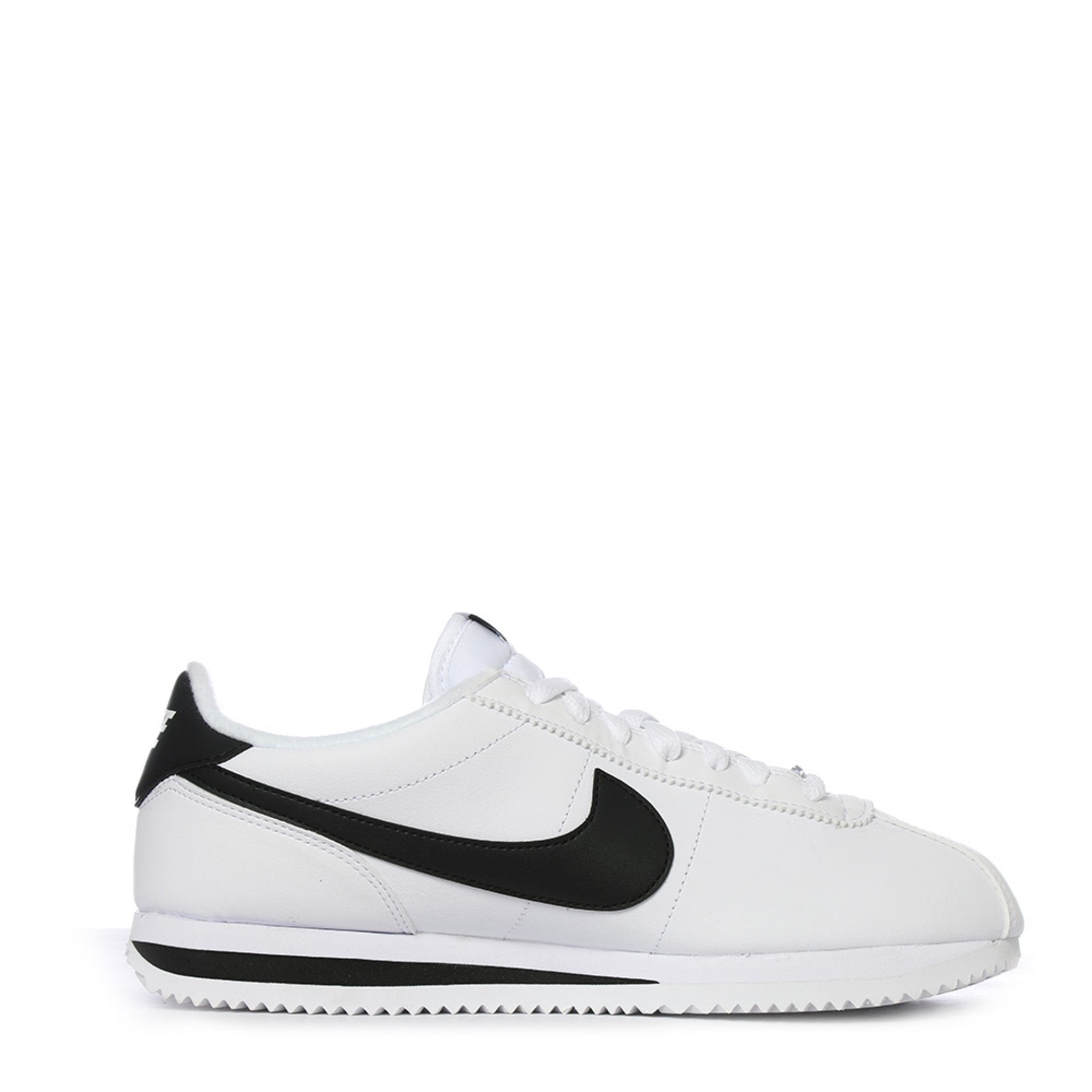 NIKE CORTEZ BLANCO NEGRO DE PIEL - Calzado de mujer y hombre
