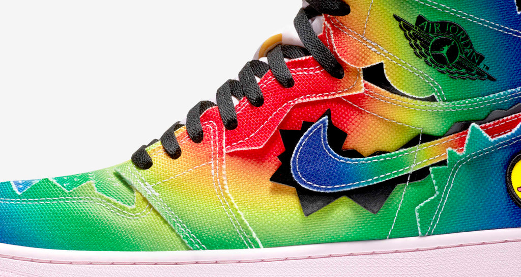 N370O J Balvin Air jordan 1 Verde Air Jordan 1 J. Balvin Tenis de mujer Bota - Calzado de mujer y hombre
